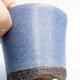 Keramická bonsai miska 7,5 x 7,5 x 6,5 cm, barva modrá - 2/3