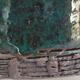 Keramická bonsai miska 9 x 9 x 10 cm, barva zelená - 2/3