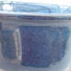 Keramická bonsai miska 13 x 11 x 5,5 cm, barva modrá - 2/3