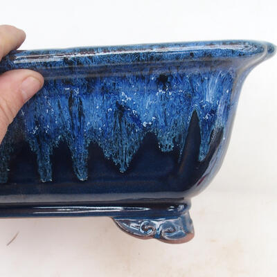 Bonsai miska 31 x 23 x 12 cm, barva modrá - 2