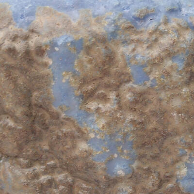 Keramická Skořápka  9 x 8 x 5 cm , barva modrá - 2