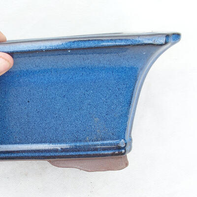 Bonsai miska 33 x 23 x 12 cm, barva modrá - 2