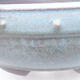 Keramická bonsai miska 23 x 23 x 8 cm, barva modrá - 2/3