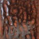 Keramická bonsai miska 9,5 x 9 x 15 cm, barva oranžová - 2/3