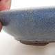 Keramická bonsai miska 20 x 20 x 4,5 cm, barva modrá - 2/3