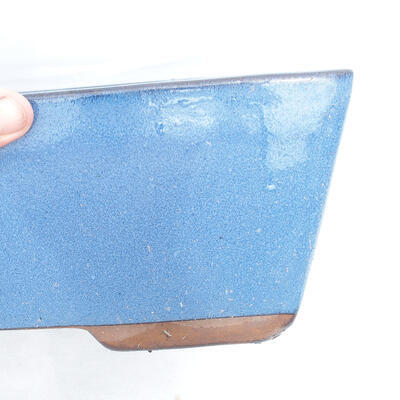 Bonsai miska 41 x 29 x 12  cm, barva modrá - 2