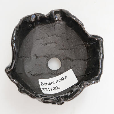 Keramická Skořápka  8,5 x 8,5 x 5 cm , barva černá - 2