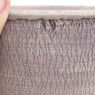 Keramická bonsai miska 16,5 x 16,5 x 16,5 cm, barva praskaná - 2