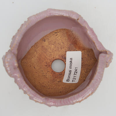 Keramická Skořápka  10 x 9 x 6 cm, barva růžová - 2