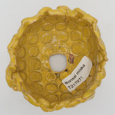 Keramická Skořápka  9 x 9 x 6 cm , barva žlutá - 2