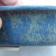 Keramická bonsai miska 18 x 16 x 5 cm, barva modrozelená - 2/3