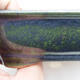 Keramická bonsai miska 15 x 12 x 4,5 cm, barva zelená - 2/3