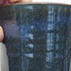 Keramická bonsai miska 8 x 8 x 10,5 cm, farba modrozelená - 2/3
