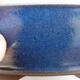 Keramická bonsai miska 20 x 20 x 5,5 cm, barva modrá - 2/3