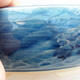 Keramická bonsai miska 18 x 18 x 7 cm, barva modrá - 2/3