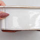 Bonsai miska H 50 - 16,5 x 12 x 6 cm, biela oxid - 2/3