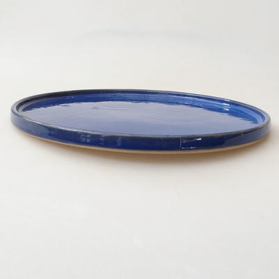 Bonsai podmiska H 21 - 21,5 x 21,5 x 1,5 cm, modrá - 2