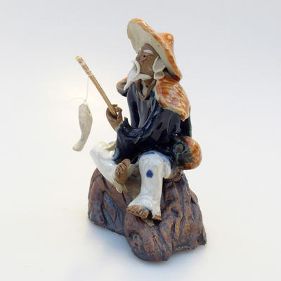 Keramická figurka - Rybář - 2