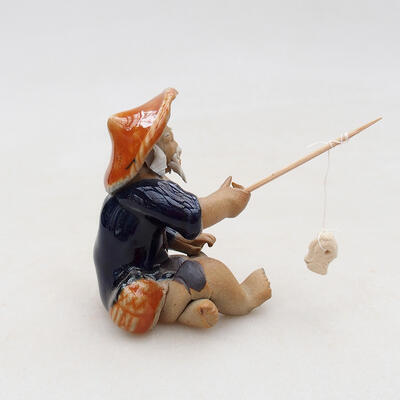 Keramická figurka - Rybář F25 - 2