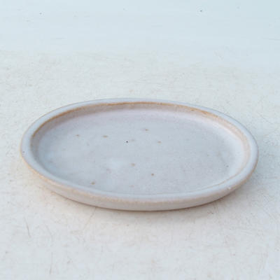 Bonsai podmiska H 04 - 10 x 7,5 x 1 cm, bílá  - 2