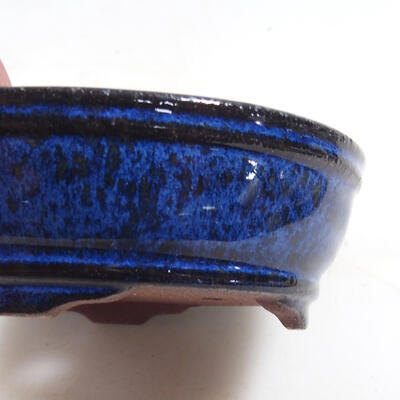 Bonsai miska 15,5 x 11,5 x 4,5 cm, barva modrá - 2