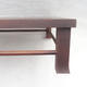 Dřevěný stolek pod bonsaje  hnědý 50 x 40 x 10,5 cm - 3/3