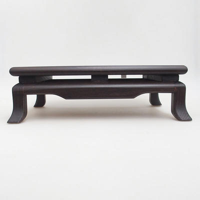 Dřevěný stolek pod bonsaje  hnědý 31 x 24 x 10 cm - 3