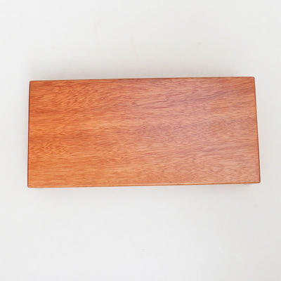 Dřevěný stolek pod bonsaje  hnědý 21 x 8 x 3 cm - 3