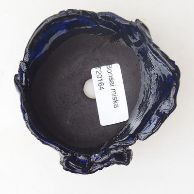 Keramická Skořápka 7,5 x 7,5 x 6 cm, barva modrá - 3