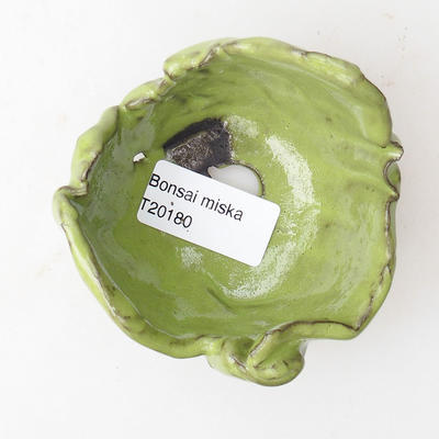Keramická Skořápka 7 x 7 x 5 cm, barva zelená - 3