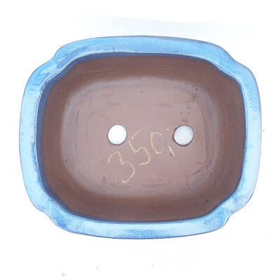 Bonsai miska 30 x 25 x 10 cm, barva modrá - 3