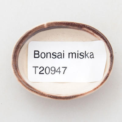 Mini bonsai miska 4,5 x 3,5 x 2 cm, barva červená - 3