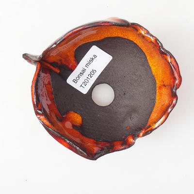 Keramická Skořápka 8,5 x 8,5 x 6,5 cm , barva oranžová - 3
