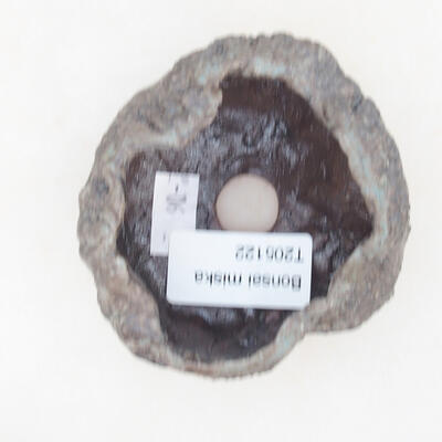 Keramická Skořápka 6,5 x 5,5 x 4,5 cm , barva hnědomodrá - 3