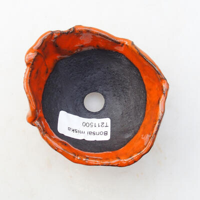 Keramická Skořápka  8,5 x 8 x 5,5 cm , barva oranžová - 3