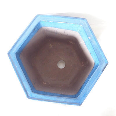 Bonsai miska 40 x 35 x 26 cm, barva modrá - 3
