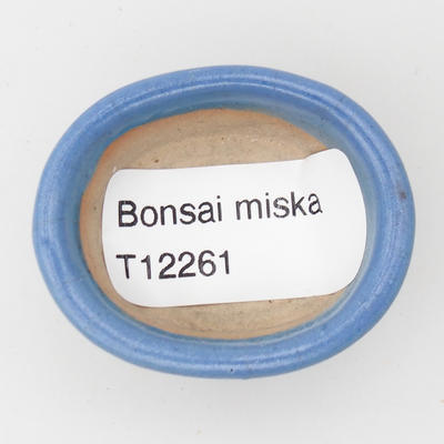 Mini bonsai miska 4,5 x 3 x 2 cm, barva modrá - 3