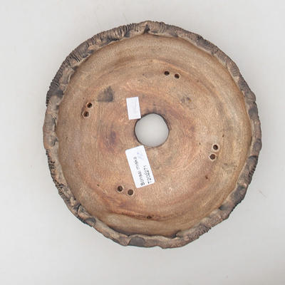 Keramická bonsai miska 19 x 19 x 4 cm, barva režná - 2.jakost - 3