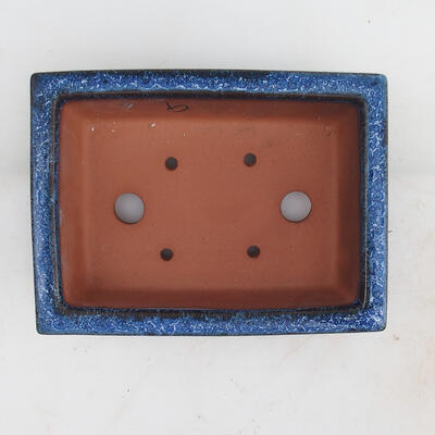 Bonsai miska 17 x 13 x 6 cm, barva modrá - 3