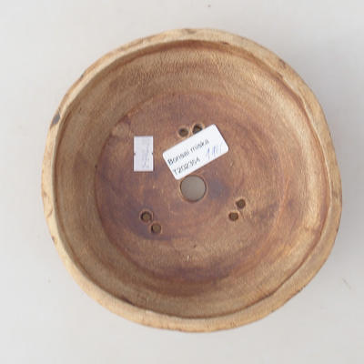 Keramická bonsai miska 15,5 x 15,5 x 5 cm, barva režná - 2.jakost - 3