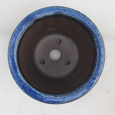Bonsai miska 14 x 14 x 8,5 cm, barva modrá - 3