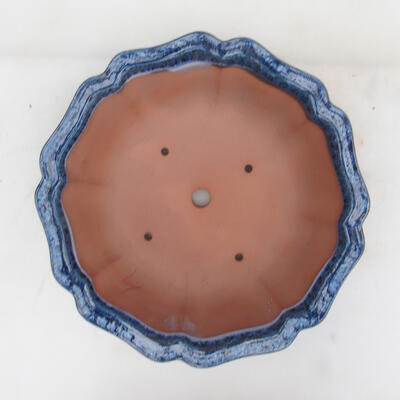 Bonsai miska 28 x 28 x 9 cm, barva modrá - 3