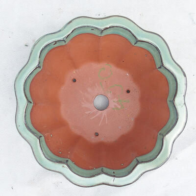 Bonsai miska 22 x 22 x 10 cm, barva zelená - 3