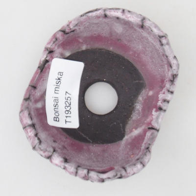 Keramická Skořápka 7 x 7 x 4,5 cm, barva fialová - 3