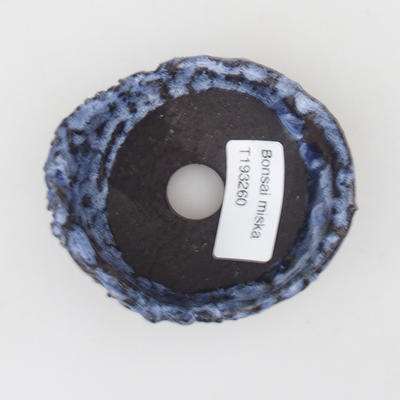 Keramická Skořápka 8 x 7 x 5 cm, barva modrá - 3