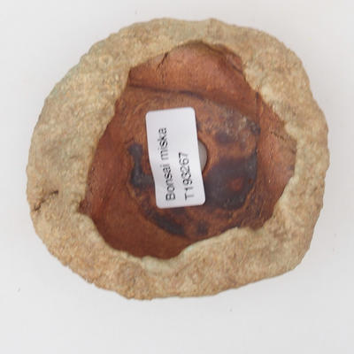 Keramická Skořápka 8 x 7 x 5 cm, barva hnědožlutá - 3
