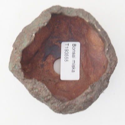 Keramická Skořápka 7,5 x 7 x 5,5 cm, barva hnědozelená - 3