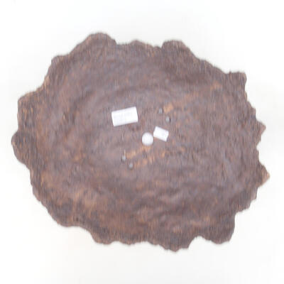 Keramická Skořápka 36 x 30 x 11 cm , barva  hnědá - 3