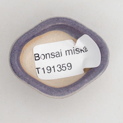 Mini bonsai miska 4,5 x 4 x 2 cm, barva fialová - 3