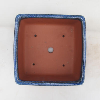 Bonsai miska 21 x 21 x 9 cm, barva modrá - 3